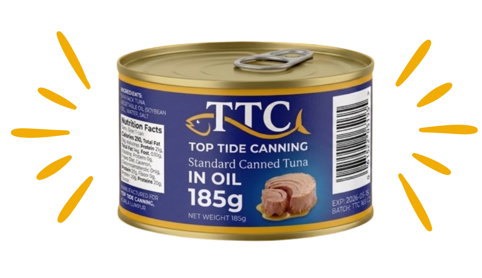 Trusted OEM tuna manufacturer for retail brands - Top Tide Canning