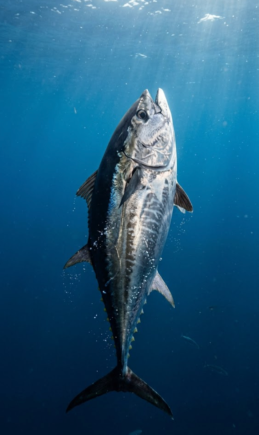 Modern canned tuna manufacturing facility