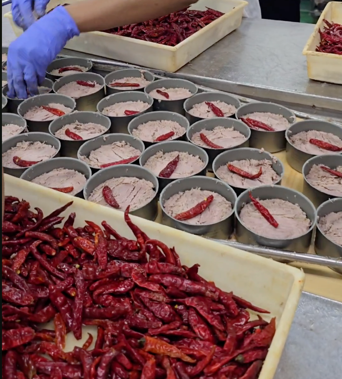 Top Tide Canning — Production Line of Tuna Cans